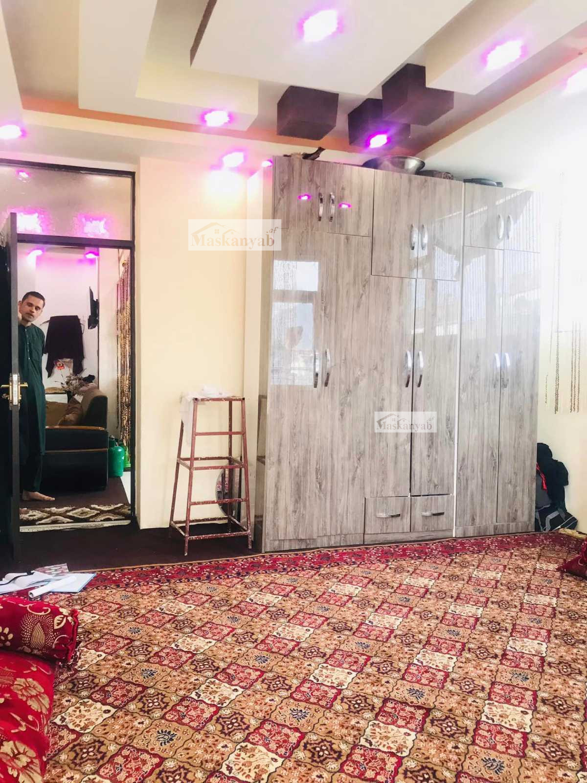 The Three-room apartment is for sale urgently in Taimani Project, Kabul