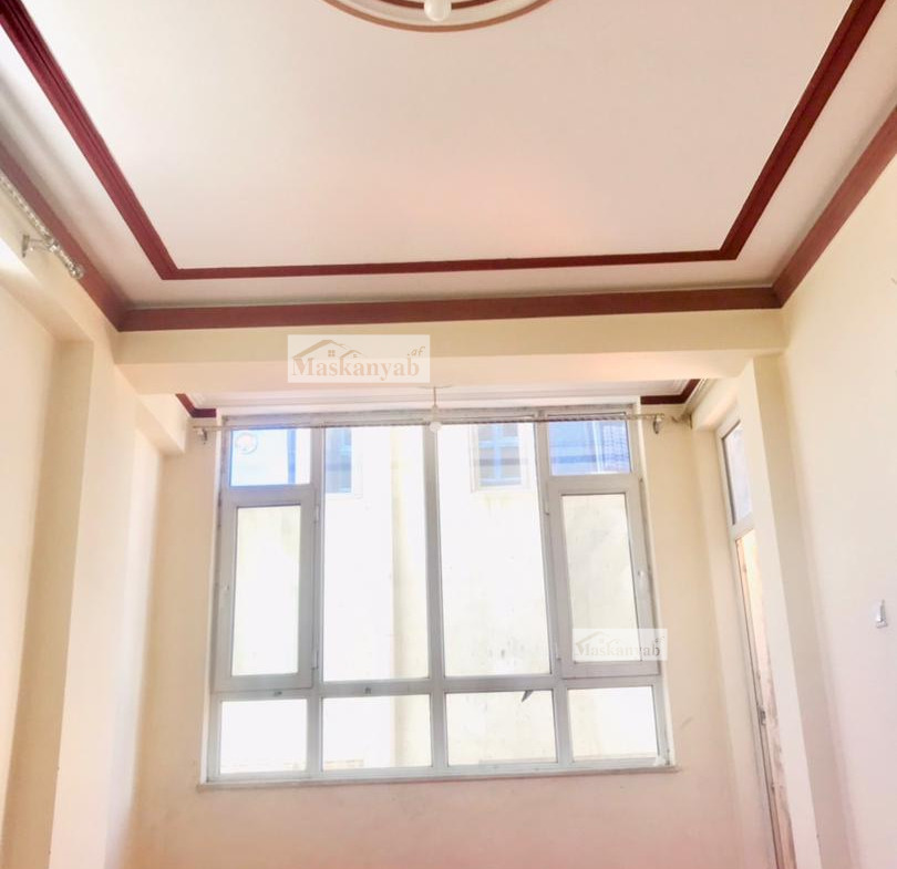 The Three-room apartment is for rent at Traffic Square, Kabul