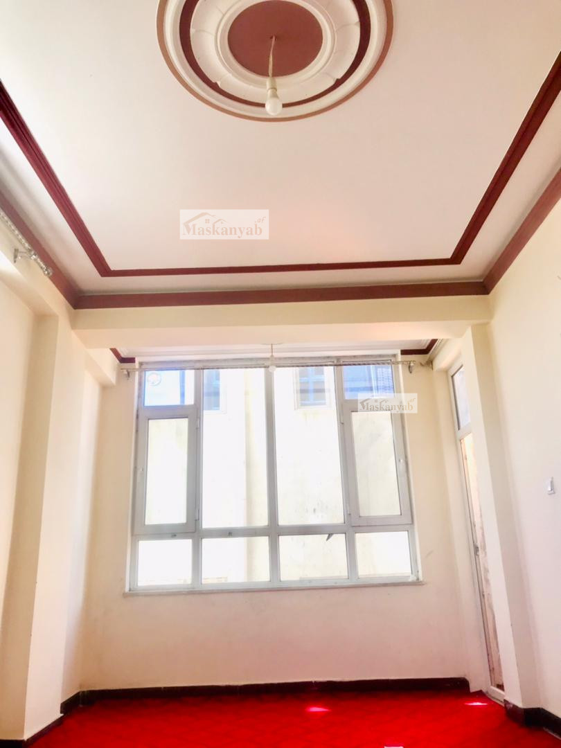 The Three-room apartment is for rent at Traffic Square, Kabul