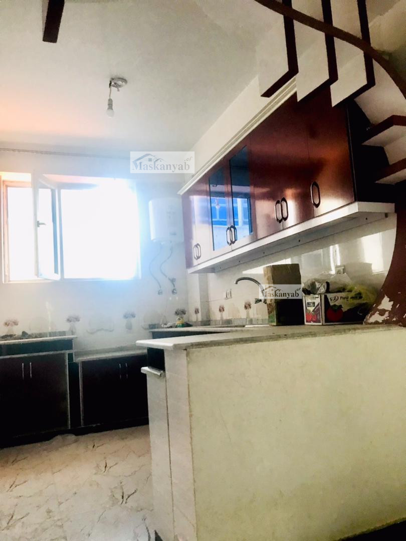 The Three-room apartment is for rent at Traffic Square, Kabul