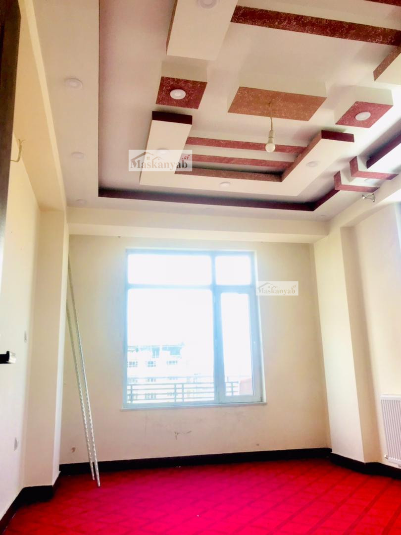 The Three-room apartment is for rent at Traffic Square, Kabul