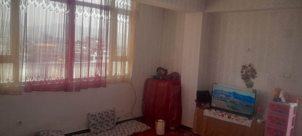 The two-room apartment is for mortgage in 5th Street of Taimani Project, Kabul