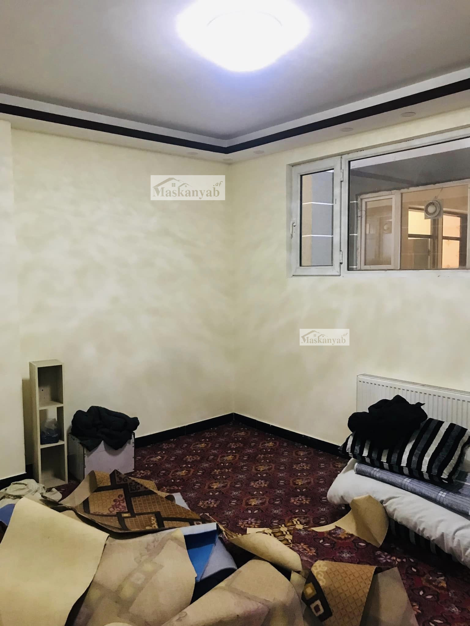 The Two-room apartment is for sale on the Fifth Street of Taimani Project, Kabul