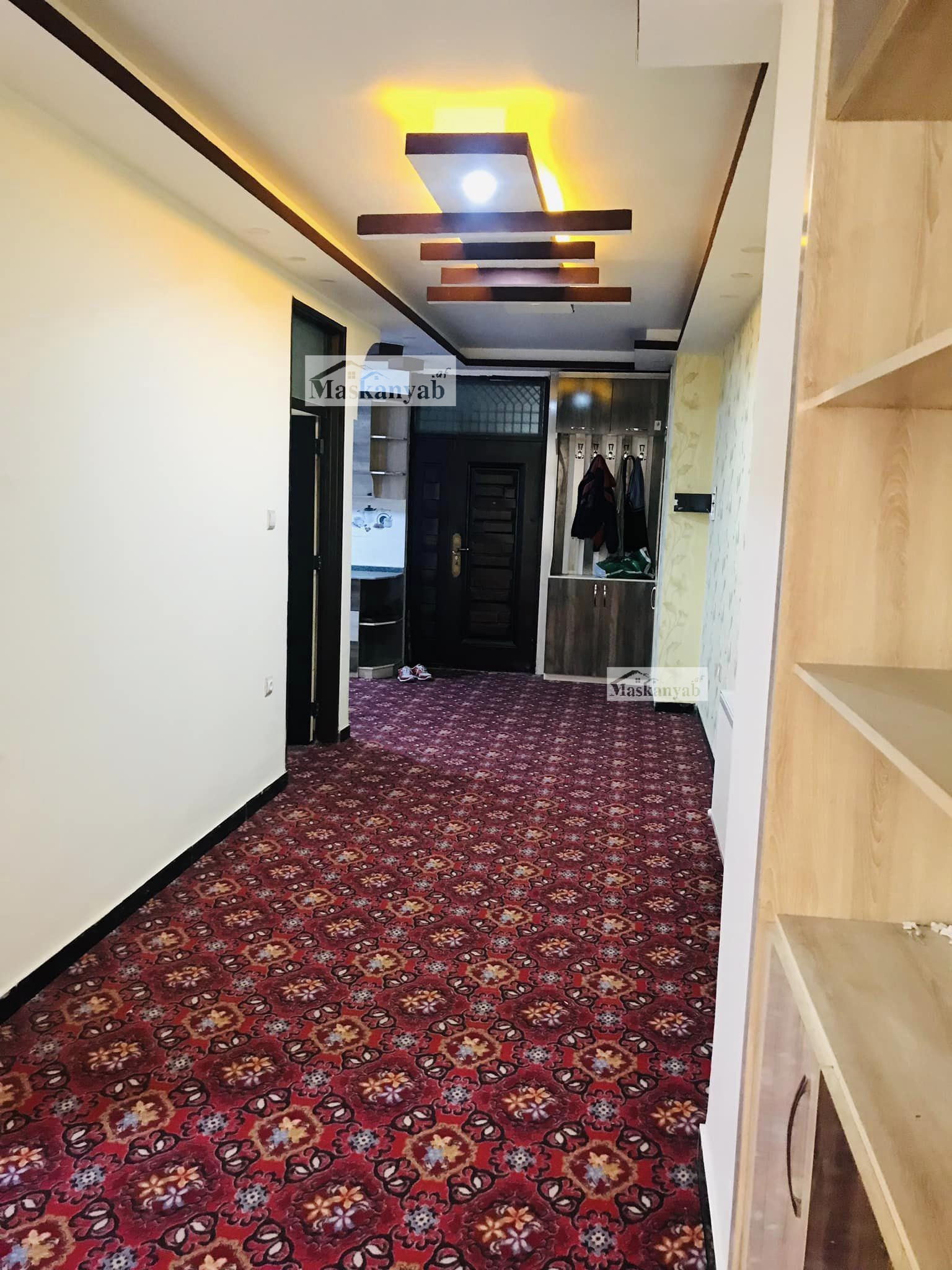 The Two-room apartment is for sale on the Fifth Street of Taimani Project, Kabul