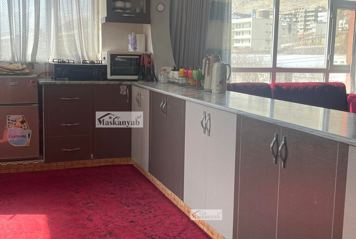 The Three rooms apartment is for mortgage in Afshar Silo, Kabul