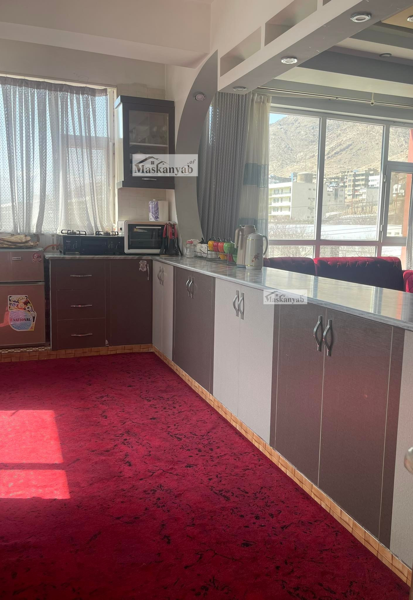 The Three rooms apartment is for mortgage in Afshar Silo, Kabul