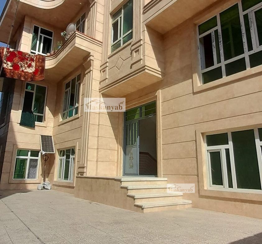 The Four-storey building is for sale in Barchi, District 13, Kabul