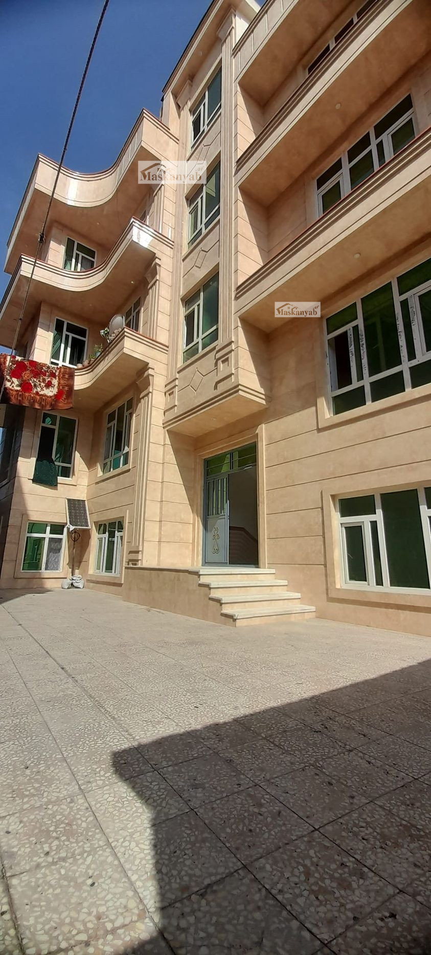 The Four-storey building is for sale in Barchi, District 13, Kabul