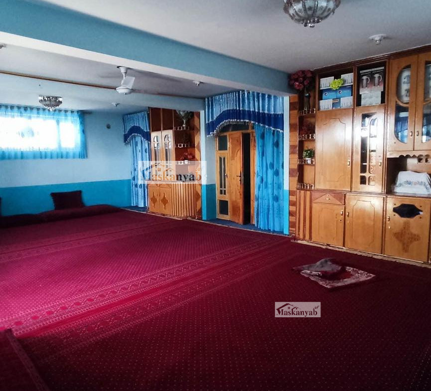 The Three and half-floor house is for sale in Arzan Qimat, Kabul