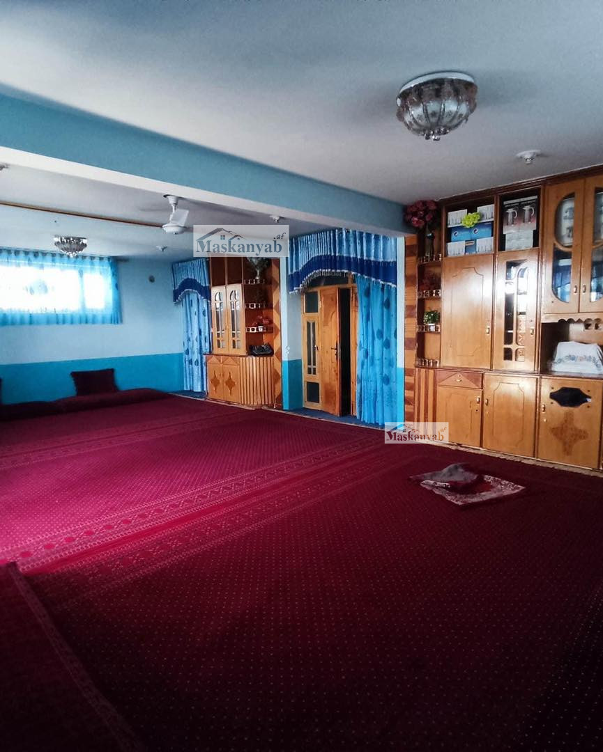 The Three and half-floor house is for sale in Arzan Qimat, Kabul