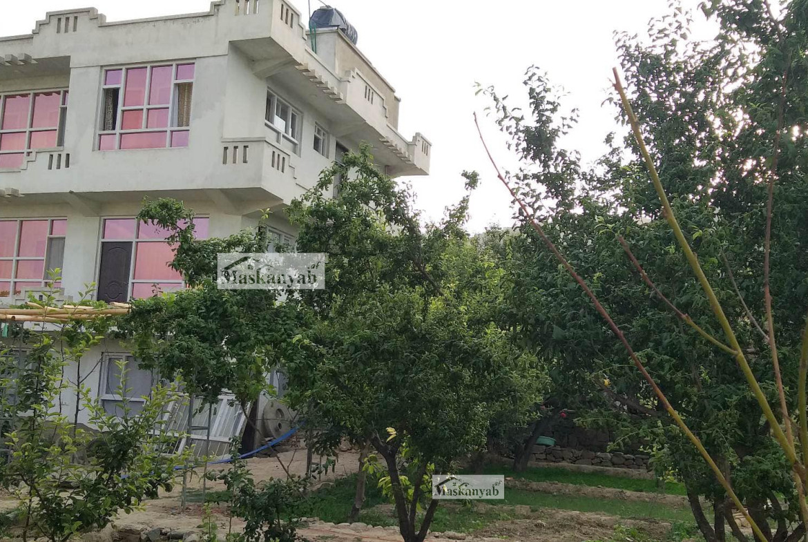 The Three-floor house is for sale in Qargha, Kabul