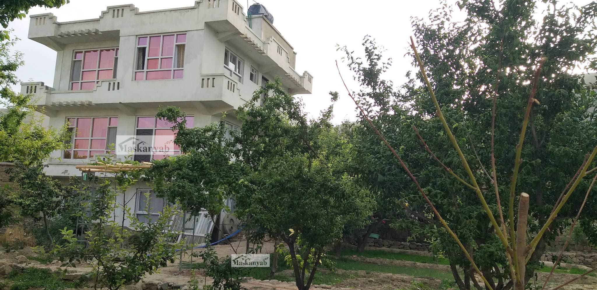 The Three-floor house is for sale in Qargha, Kabul