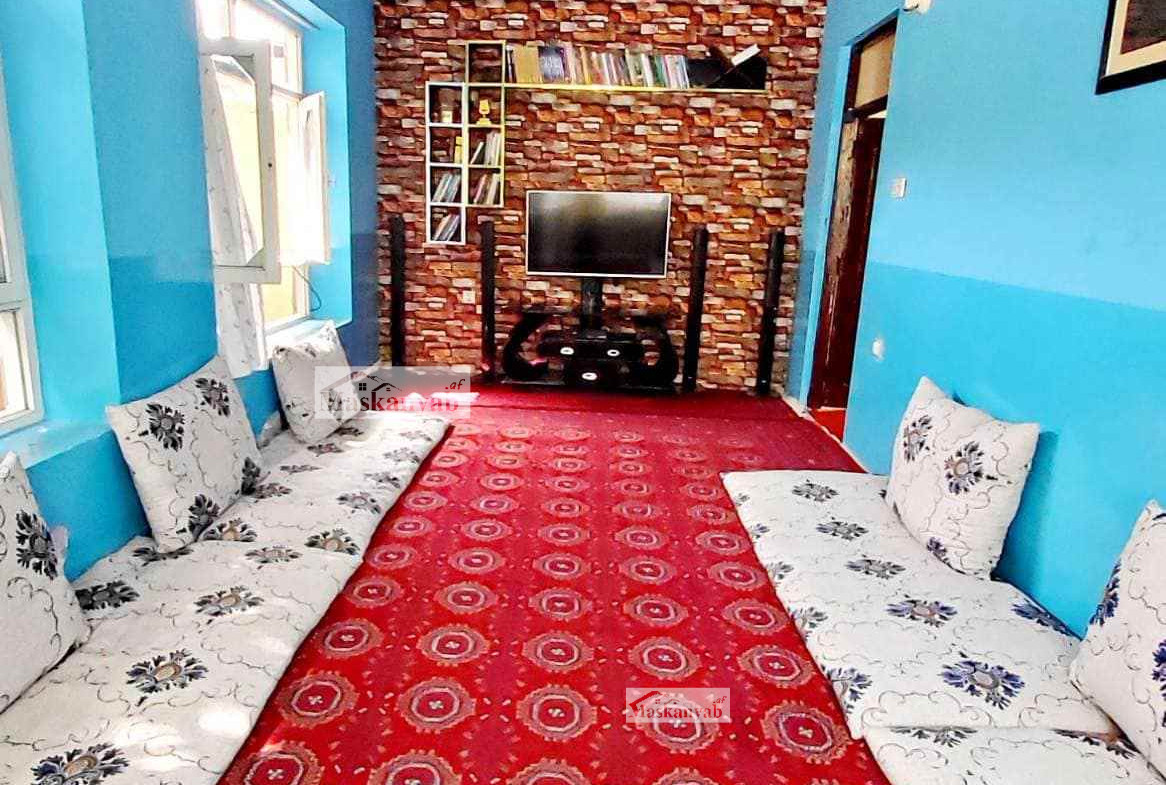 The Two-floor house is for sale in Arzan Qimat, Kabul