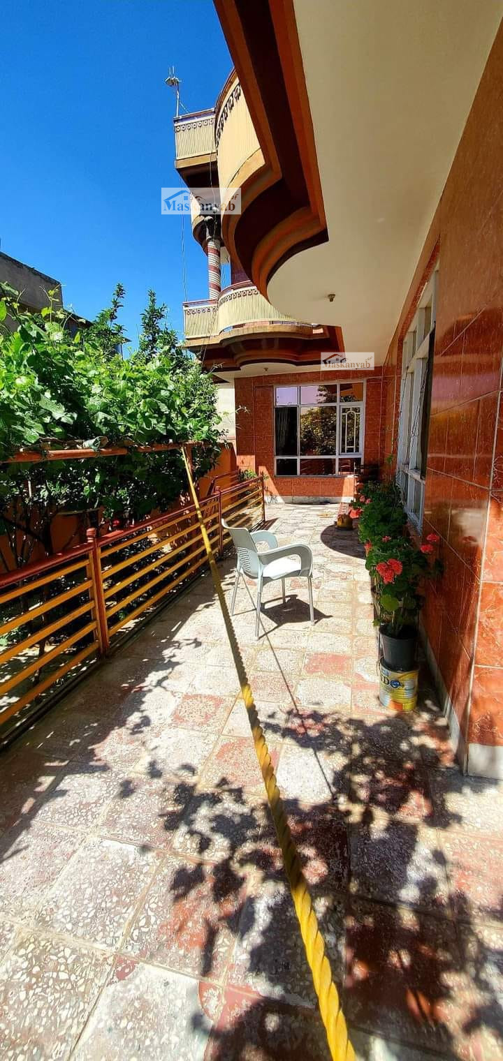 The Two-floor house is for sale in the Third Part of Khair Khana, Kabul