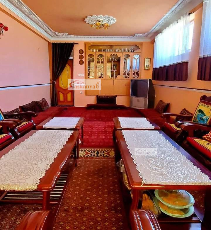 The Two-floor house is for sale in the Third Part of Khair Khana, Kabul