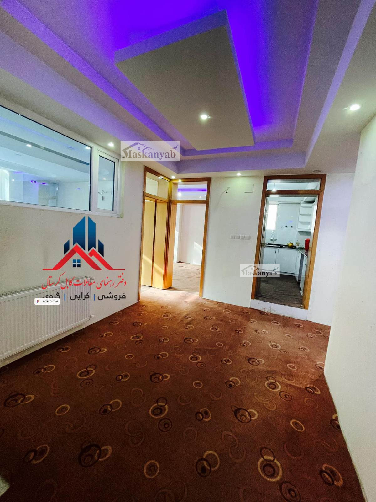 Four-room apartment for mortgage in Taimani Project