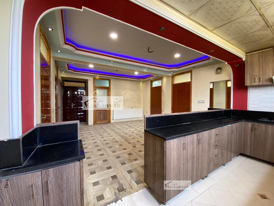 The Four-room apartment is for rent in Dehbori, Kabul