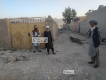 Four-side wall land for sale in Bagrami, Kabul