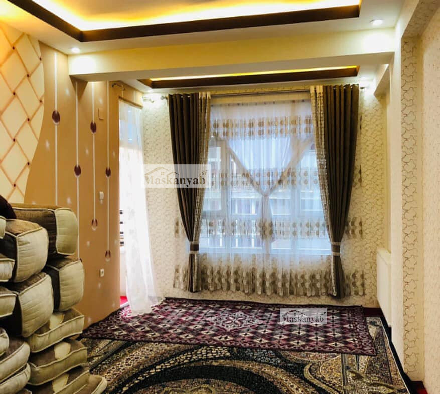 The Three-room apartment is for sale on 5th Street of Taimani Project, Kabul