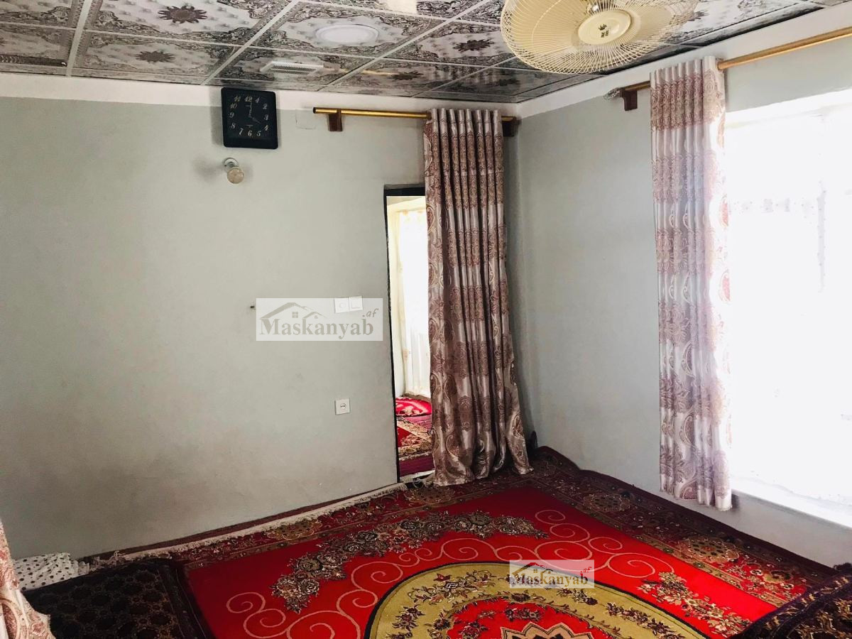 The Two-floor house is for a mortgage in Chehel Sotun, Kabul