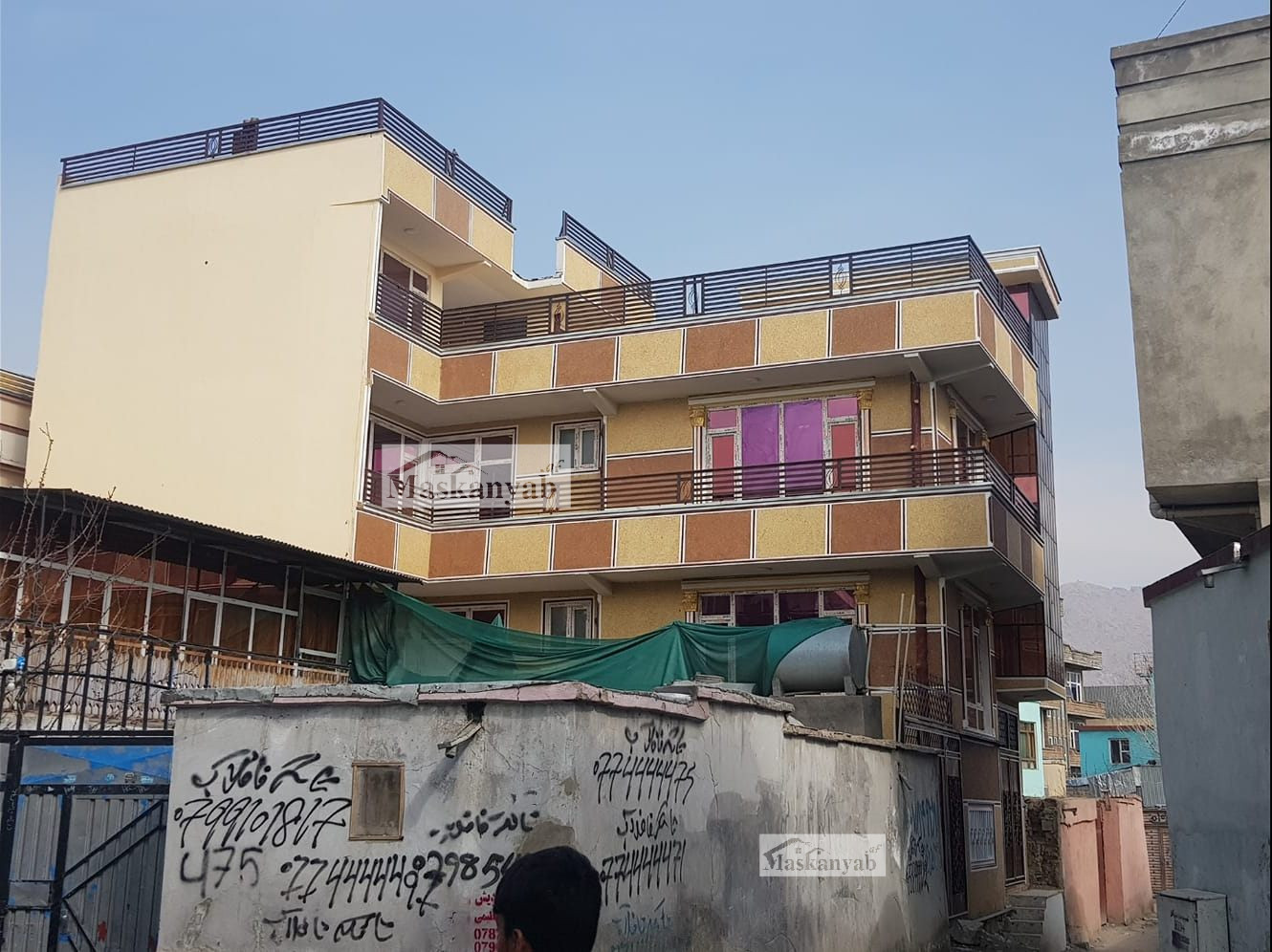 Fourfloor house for sale in District 7, Kabul MaskanYab.af