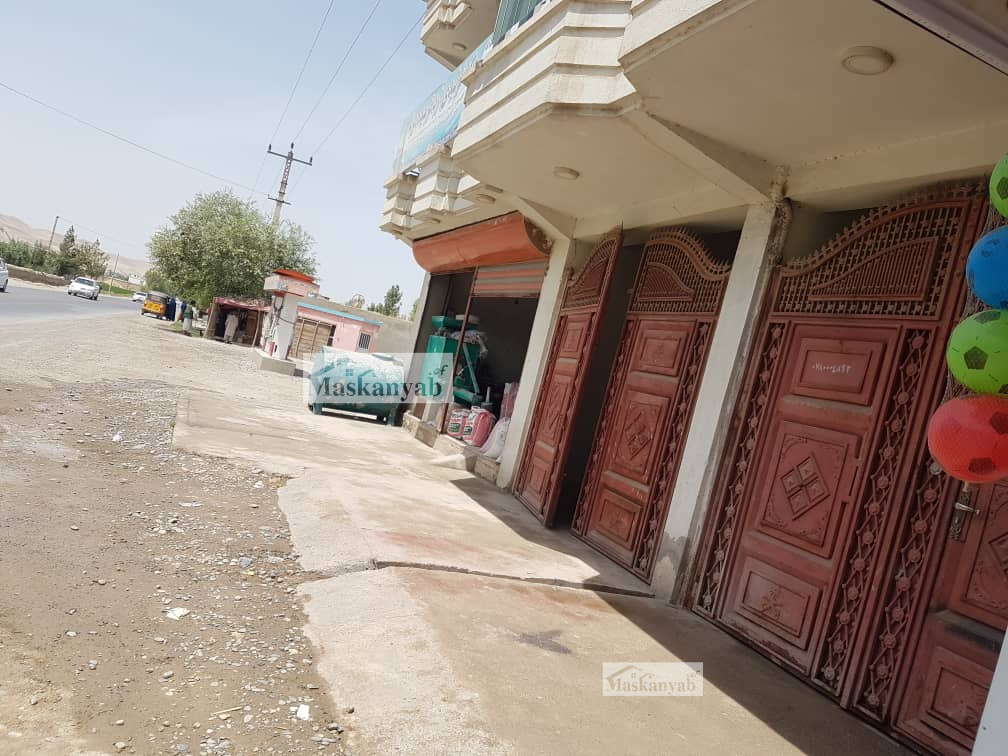 House with two shops for sale in Taliqan Town, Takhar