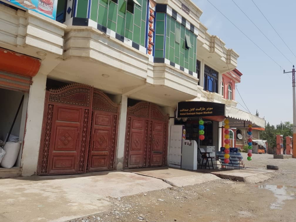 House with two shops for sale in Taliqan Town, Takhar