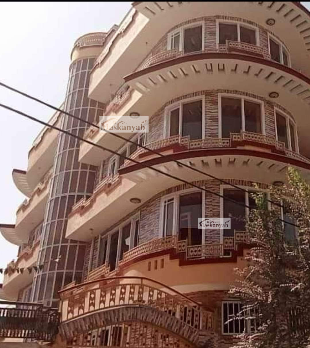 Five-floor building for sale at Qala-e Najara, Khair Khana