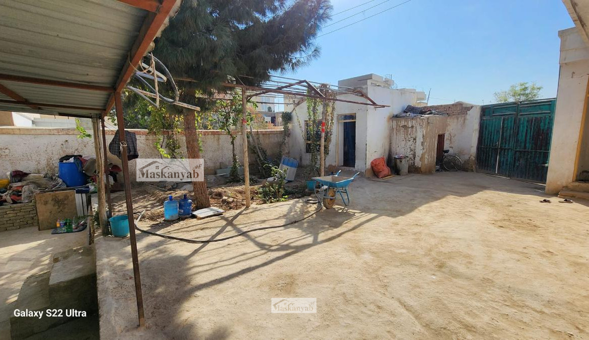 Old house (land) for sale at Haji Ayoub Square, Mazar-e Sharif