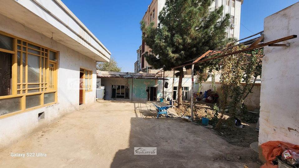 Old house (land) for sale at Haji Ayoub Square, Mazar-e Sharif