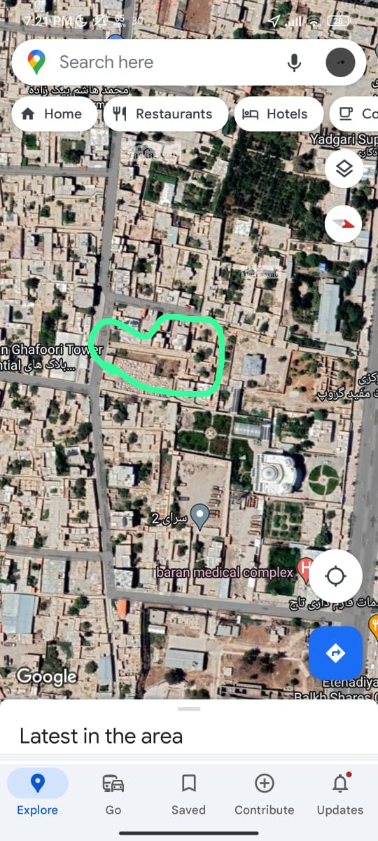 Big land for sale in District 4, Mazar-e Sharif