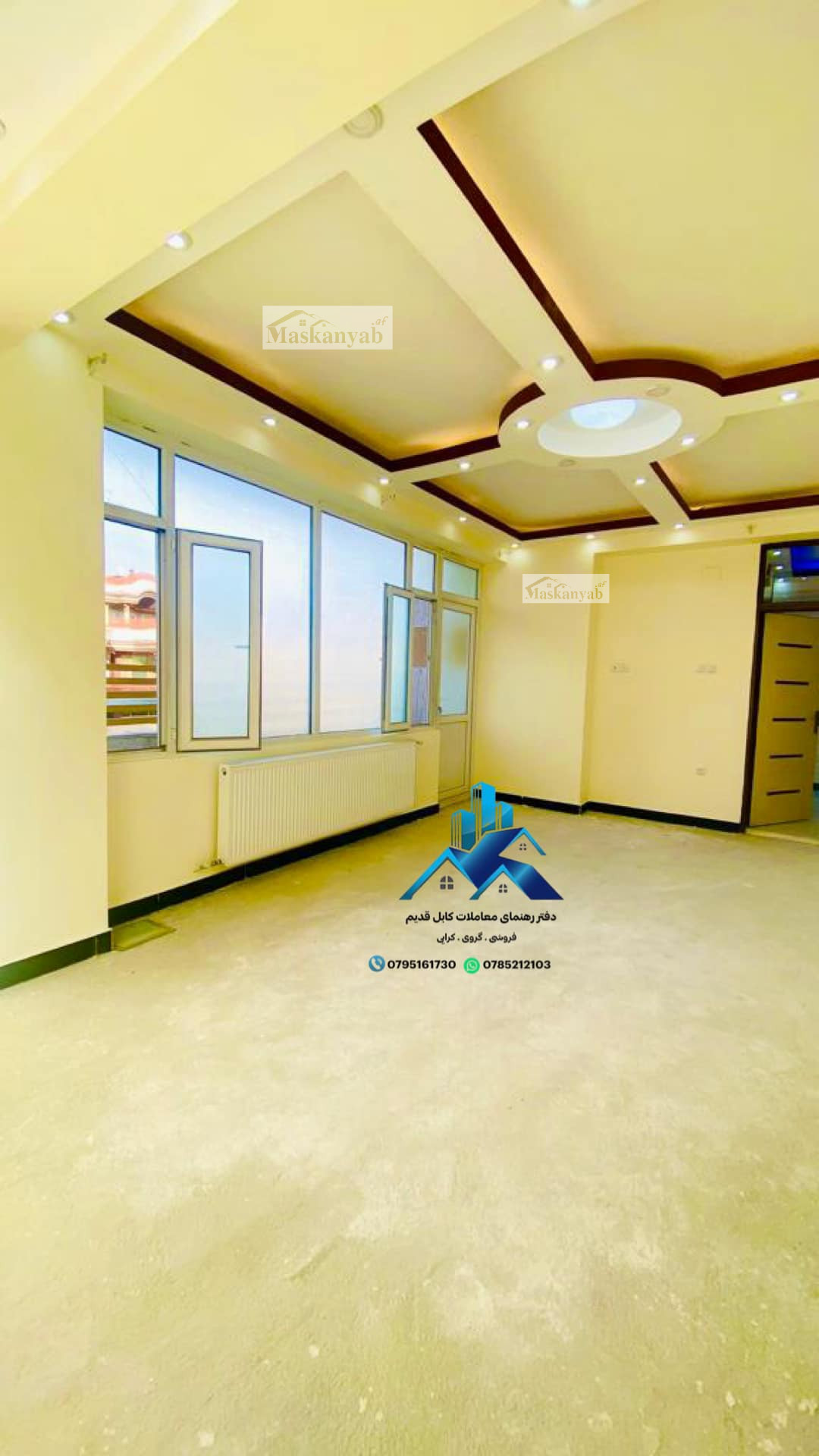 Four-room apartment for rent in Taimani Project, Kabul