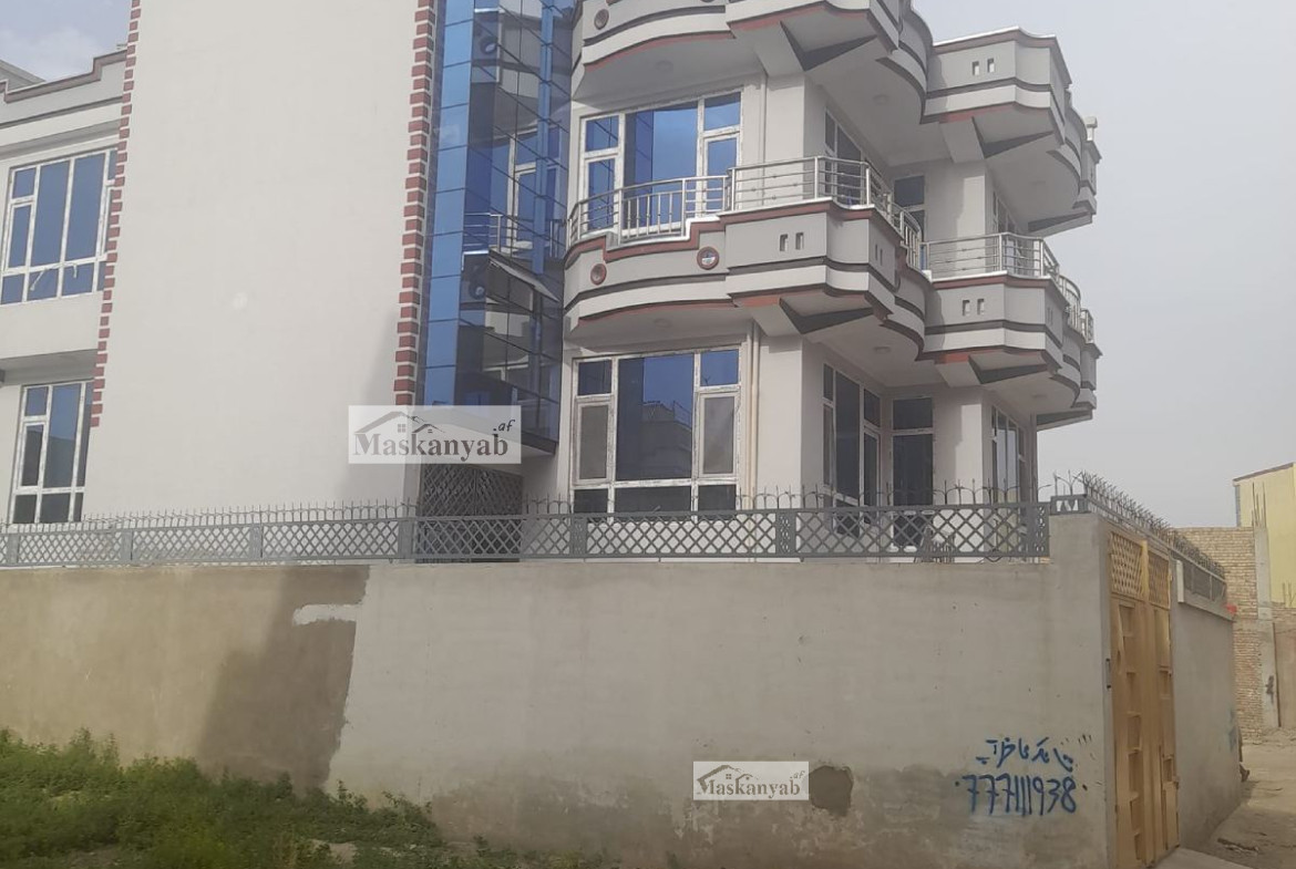 Three-floor house for sale in District 7, Kabul