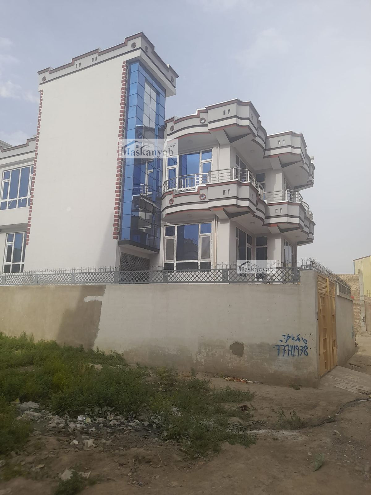 Three-floor house for sale in District 7, Kabul