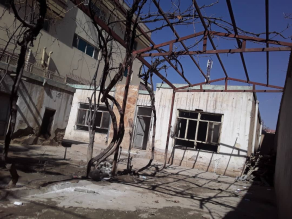 Destructive house for sale in Qala-e Najara, Kabul