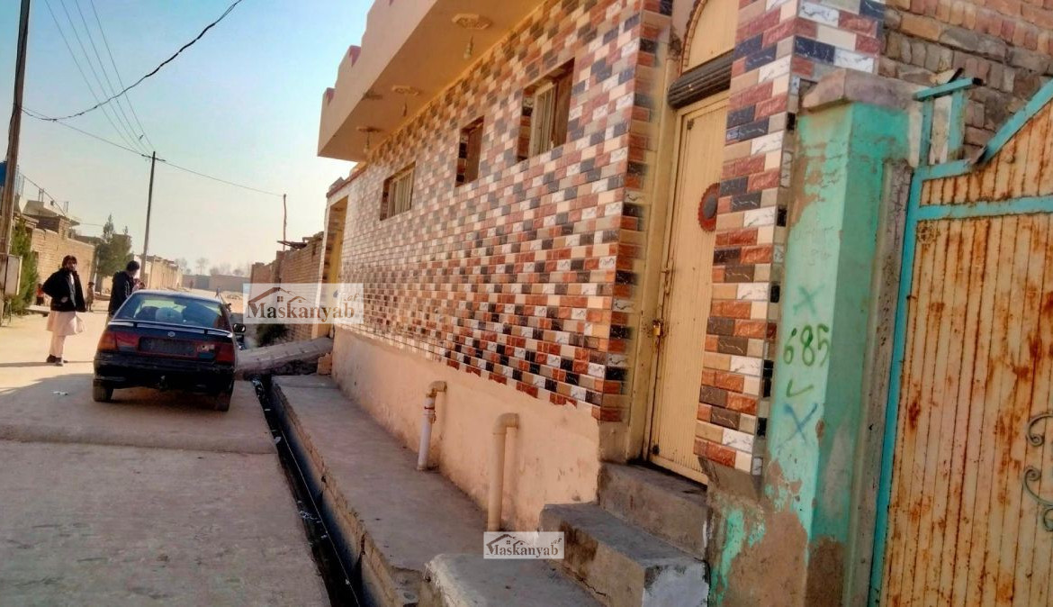 Four-room house for sale in Mayoubin Town, Kabul