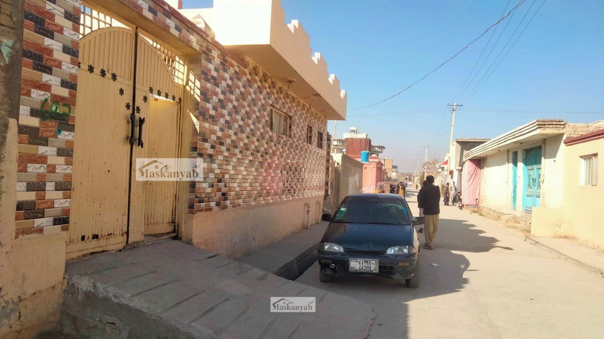 Four-room house for sale in Mayoubin Town, Kabul
