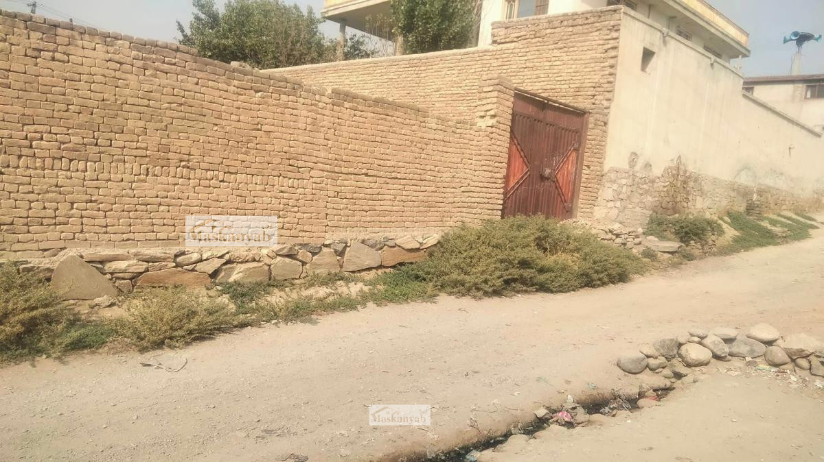 Four-side-wall land for sale in Karte New, Kabul