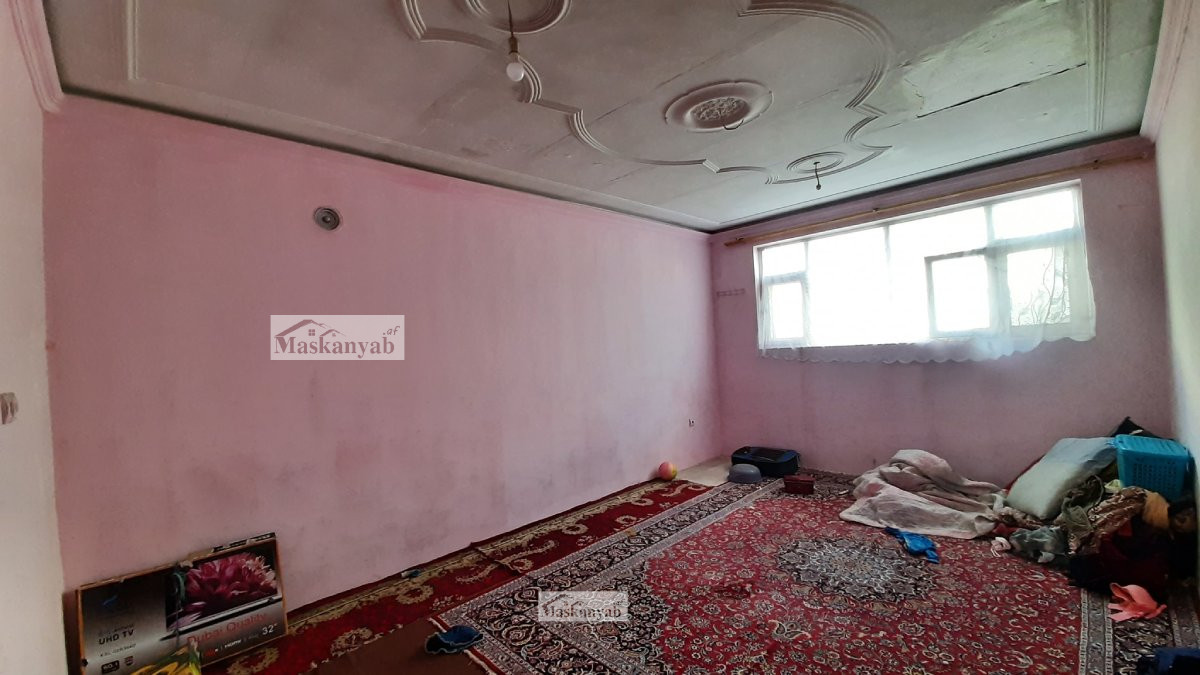 Four-room house for sale in Shaheed Hangara Square, Kabul