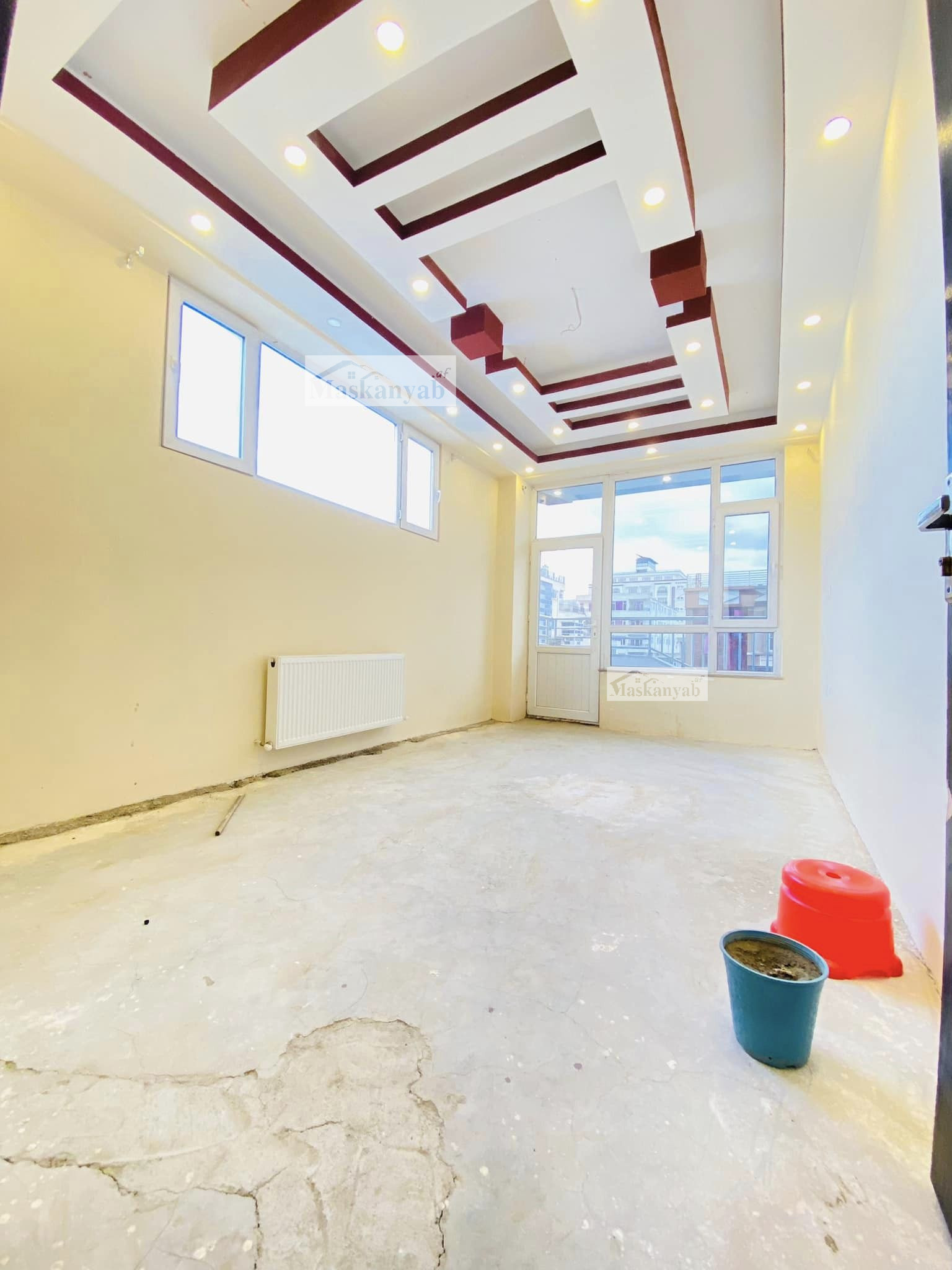 Three-room apartment for mortgage in Taimani