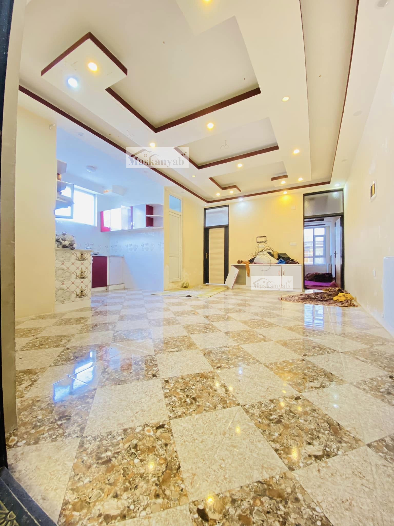 Three-room apartment for mortgage in Taimani