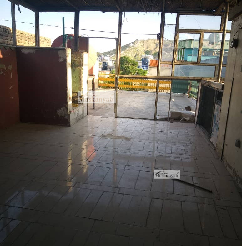 Three-room house for rent in District 10, Kabul