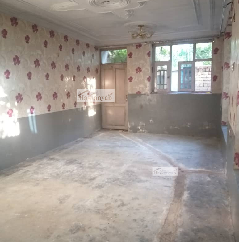 Three-room house for rent in District 10, Kabul