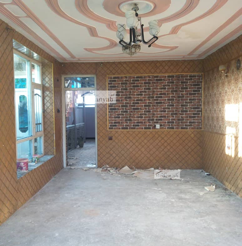 Three-room house for rent in District 10, Kabul