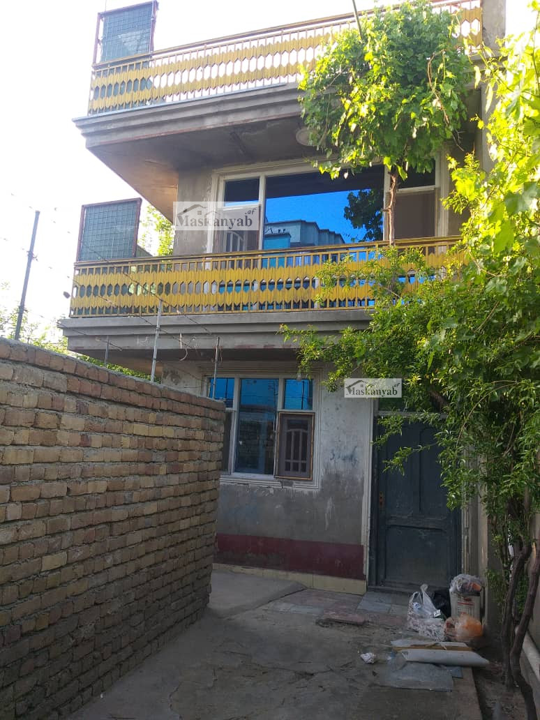 Three-room house for rent in District 10, Kabul