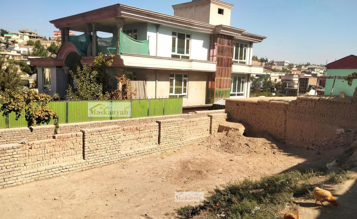 Four-wall land for sale in Karta Naw, Kabul