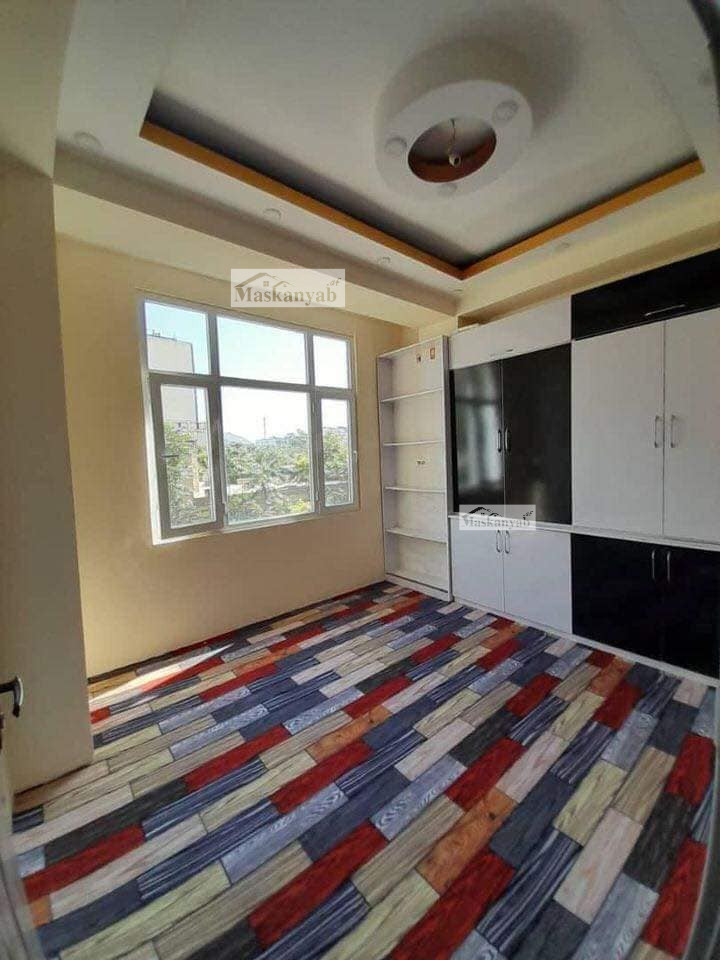 Three-room apartment for rent in 5th Street, Taimani Project, Kabul