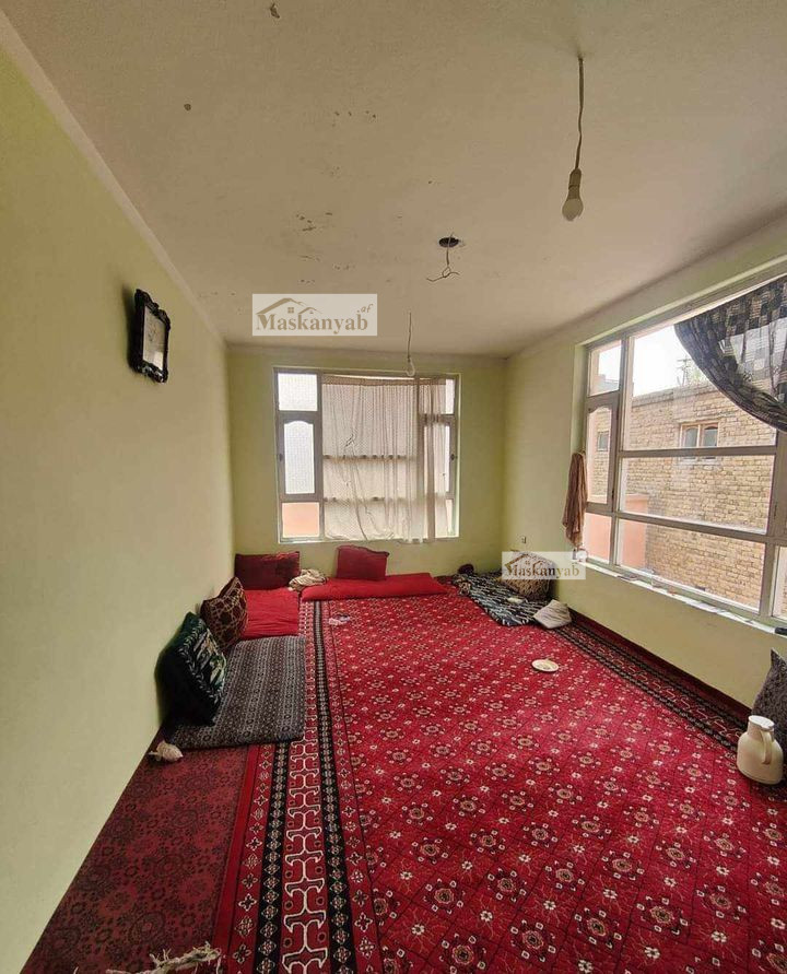 Three-room house for sale in district 7, Kabul