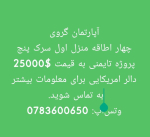 Four-room apartment for mortgage in district 4, Kabul