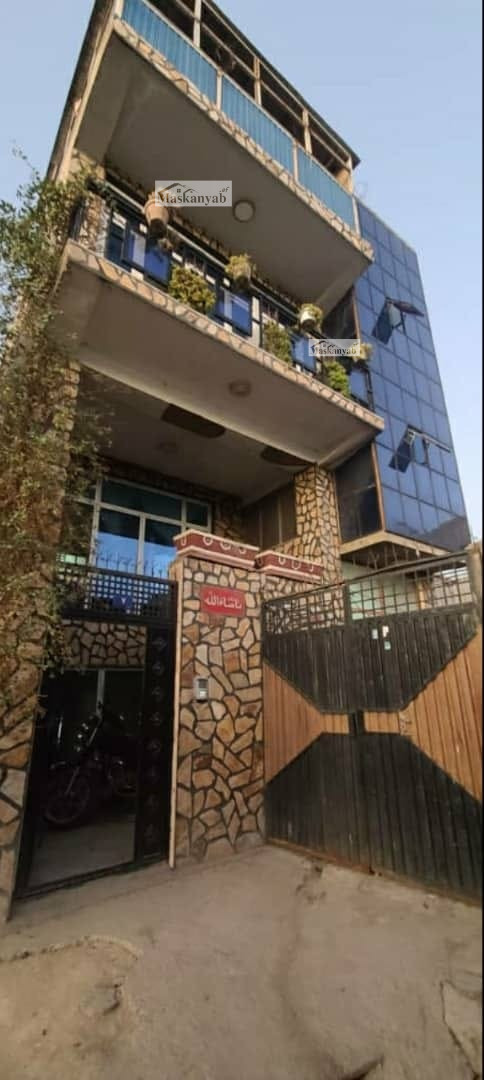Three-floor apartment for sale in district 4, Kabul